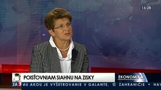 HOSŤ V ŠTÚDIU: J. Žáková o odvodoch zo ziskov poisťovní