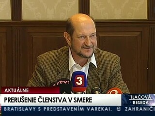 TB B. Zalu o dočasnom odchode zo strany Smer-SD