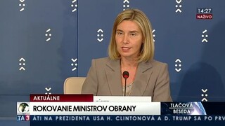 TB po neformálnom stretnutí ministrov obrany Európskej únie