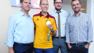 Matej Tóth prišiel do TA3, porozprával o triumfe v Riu