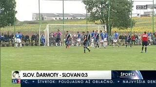 Slovnaft Cup: V Ďarmotách zvíťazili belasí, Spartak zdolal druholigistu s prehľadom