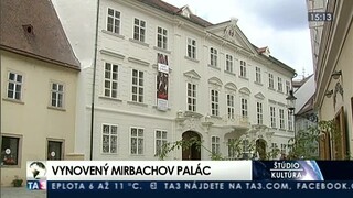 Rokokový klenot obnovili, Mirbachov palác má novú fasádu