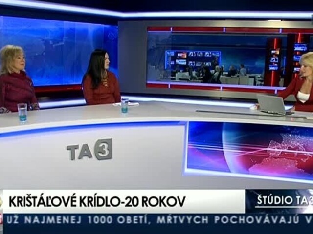 HOSTIA V ŠTÚDIU: M. Vaškovičová a K. Srkala o ocenení Krištáľové krídlo
