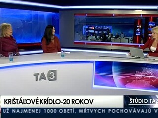 HOSTIA V ŠTÚDIU: M. Vaškovičová a K. Srkala o ocenení Krištáľové krídlo