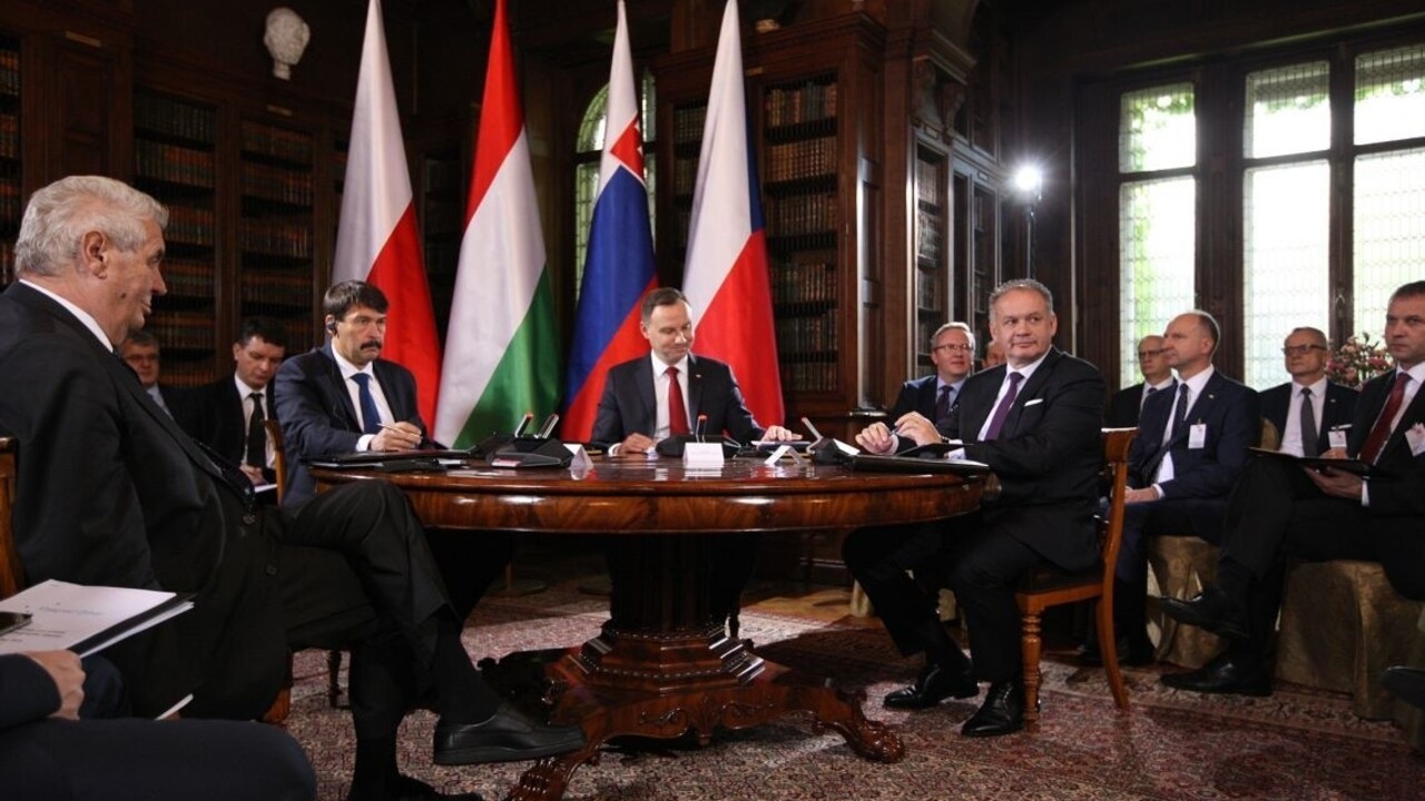 V4 nesúhlasí s Nordstream 2. Máme obavu o Ukrajinu, povedal Kiska