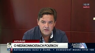 TB M. Kočnera o údajných nezákonných činnostiach politikov