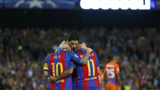 Messi hetrikom pokoril City, Arsenal rozdrvil Razgrad