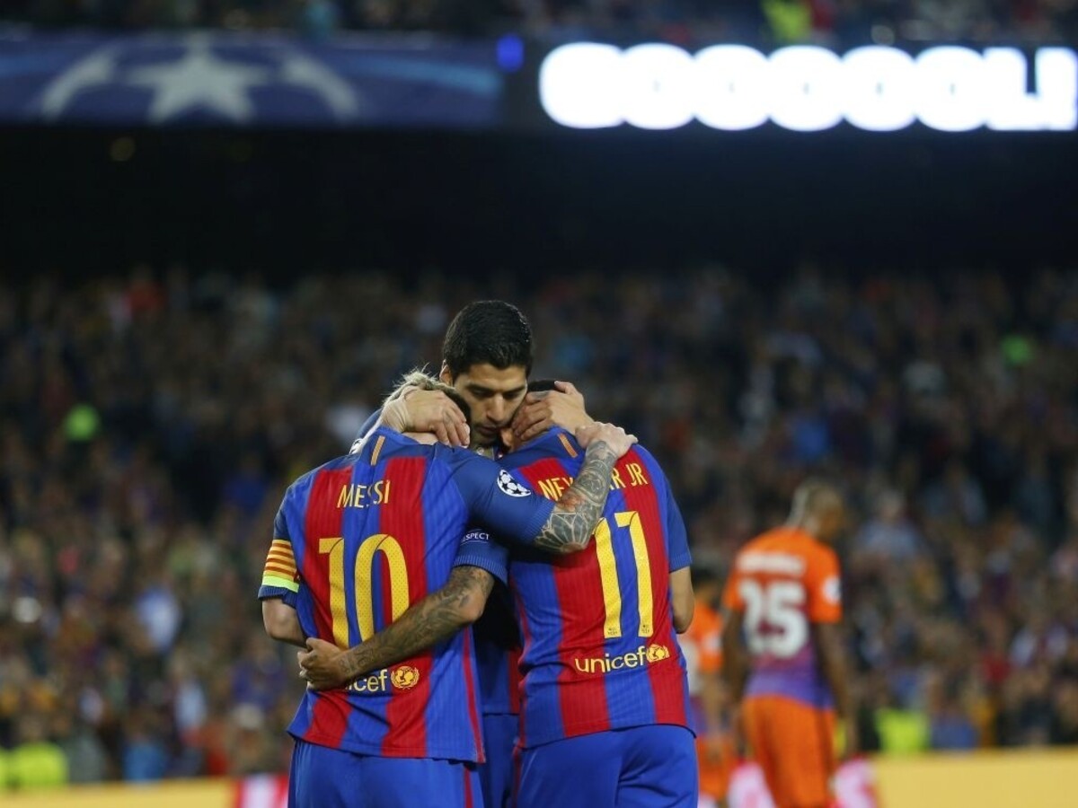 Messi hetrikom pokoril City, Arsenal rozdrvil Razgrad