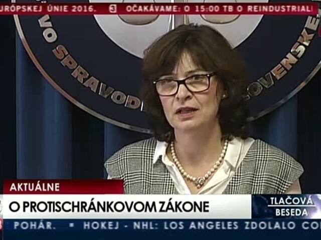TB R. Fica a L. Žitňanskej o protischránkovom zákone