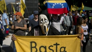 Venezuelčania protestovali proti vláde socialistického prezidenta
