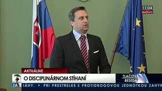 TB A. Danka o disciplinárnom stíhaní I. Matoviča za hanobenie národa