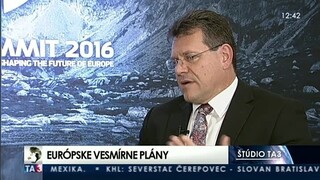 HOSŤ V ŠTÚDIU: M. Šefčovič o európskych vesmírnych plánoch