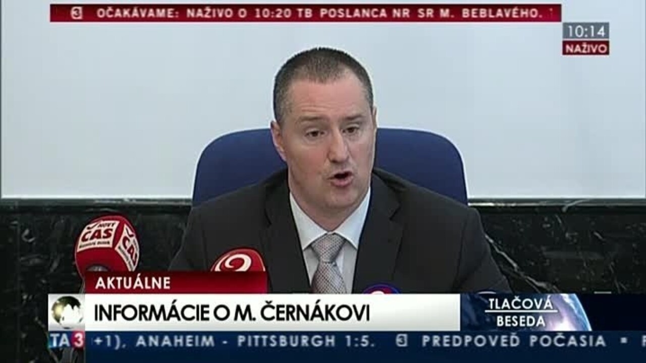 TB Generálnej prokuratúry o M. Černákovi