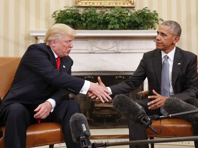 Trump sa stretol s Obamom. Vyhlásil, že sa teší na jeho rady