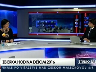 HOSŤ V ŠTÚDIU: D. Rušinová o celoročnej verejnej zbierke Hodina deťom