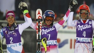 Vlhová v úvodnom slalome tretia, Zuzulová skončila na štvrtej priečke