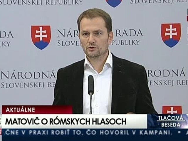 TB I. Matoviča o kupovaní volebných hlasov