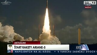 Štart rakety Ariane-5