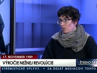 HOSŤ V ŠTÚDIU: Z. Mistríková o Nežnej revolúcii