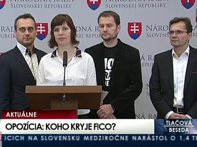 TB OĽaNO-NOVA a SAS o tom, koho údajne kryje predseda vlády