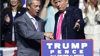 Trump podporil Faragea, vidí ho ako britského veľvyslanca v USA