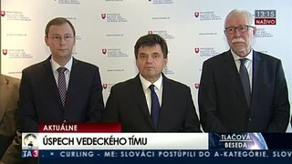 TB P. Plavčana, P. Šajgalíka a J. Habánika o úspechu slovenských vedcov
