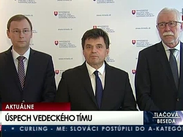 TB P. Plavčana, P. Šajgalíka a J. Habánika o úspechu slovenských vedcov