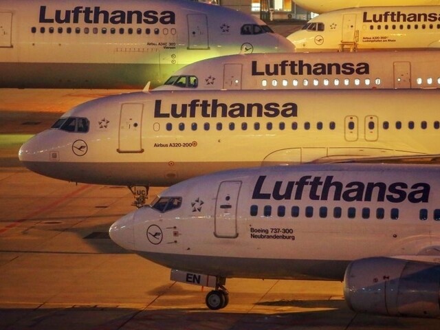 Lietadlá stoja na zemi, štrajk pilotov spoločnosti Lufthansa pokračuje