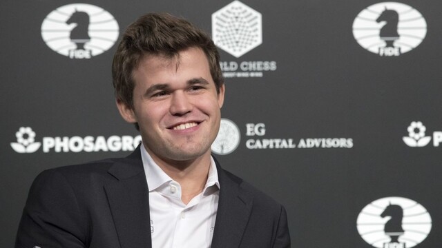 Šachista Carlsen obhájil titul majstra sveta v deň 26. narodenín