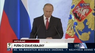 Prejav prezidenta V. Putina o stave Ruskej federácie