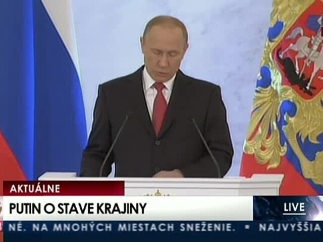 Prejav prezidenta V. Putina o stave Ruskej federácie