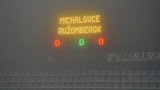 Ružomberok sa s Michalovcami nakoniec nestretol, zápas prekazil mráz