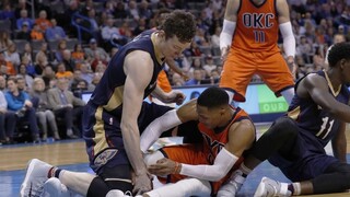 NBA: Westbrook s ďalším triple-double, priblížil sa k Jordanovi