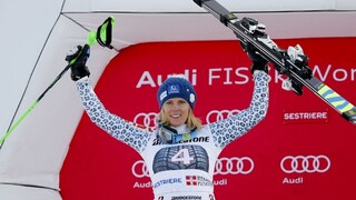 Velez-Zuzulová je druhá v slalome v Sestriere, nestačila na Shiffrinovú