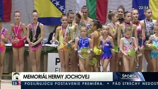 Na memoriáli Hermy Jochovej sa predviedli stovky gymnastiek