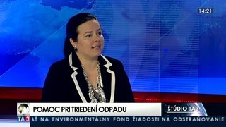 HOSŤ V ŠTÚDIU: J. Ružická a M. Brinzík o pomoci pri triedení odpadu