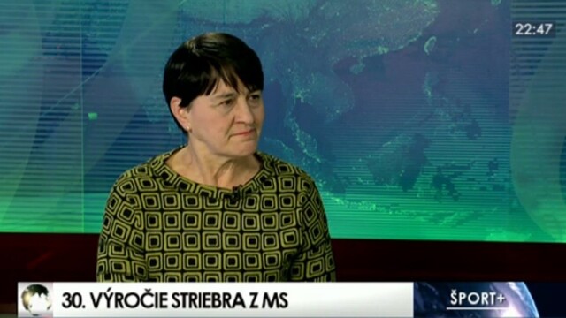 HOSŤ V ŠTÚDIU: J. Kuťková aj o 30. výročí striebra z MS