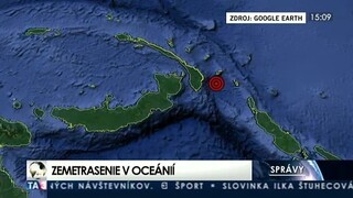 Papuu-Novú Guineu zasiahlo silné zemetrasenie