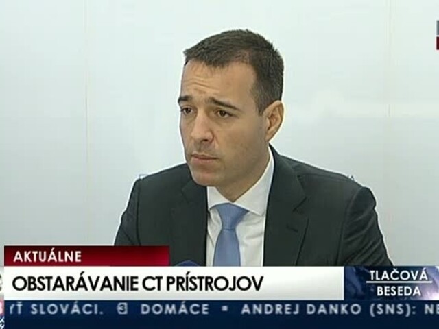 TB T. Druckera, J. Ráža a M. Smatanu o obstarávaní CT prístrojov
