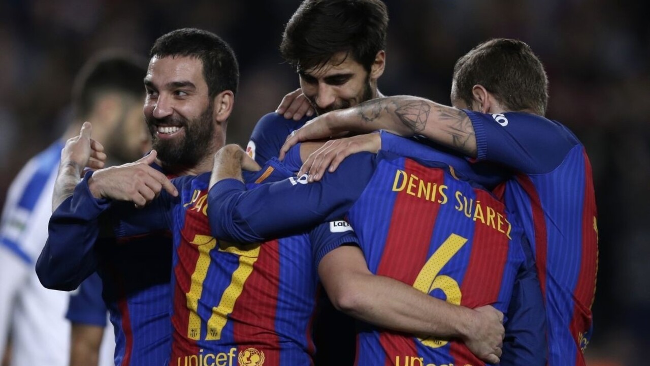 Barcelona postúpila do osemfinále pohára, deklasovala troťoligistu