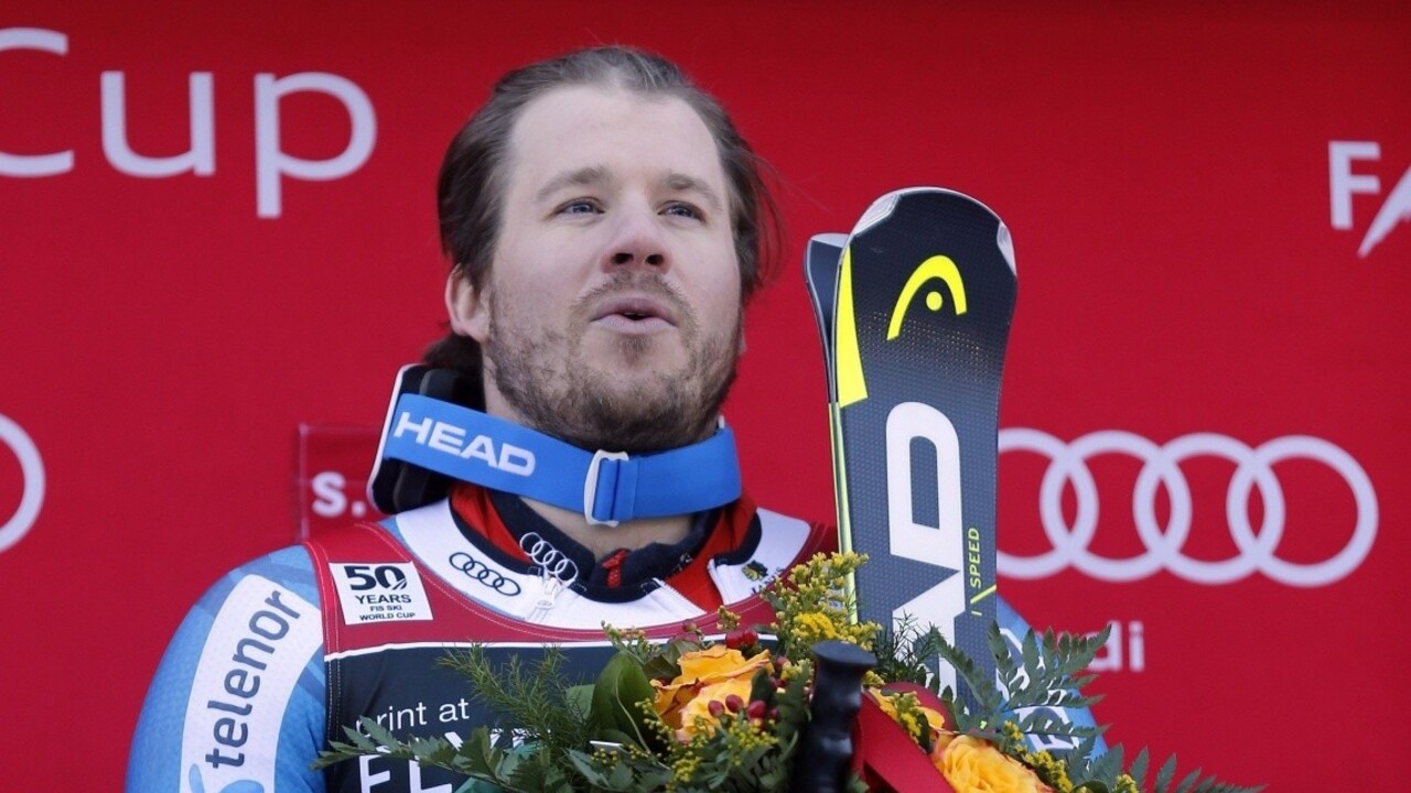 Jansrud vyhral aj tretí super-G, Andreas Žampa nedokončil