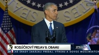 Rozlúčkový prejav prezidenta USA Baracka Obamu