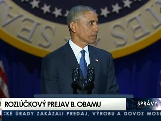 Rozlúčkový prejav prezidenta USA Baracka Obamu
