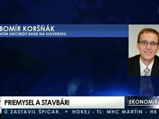 HOSŤ V ŠTÚDIU: Ľ. Koršňák o slabšom výkone priemyselných firiem
