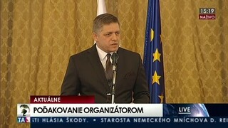 Príhovor R. Fica k realizácii predsedníctva v Rade Európskej únie