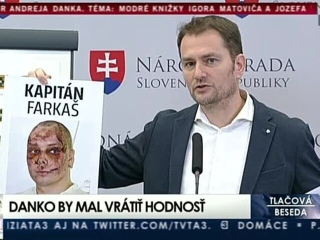 TB I. Matoviča o povýšení A. Danka do hodnosti kapitána