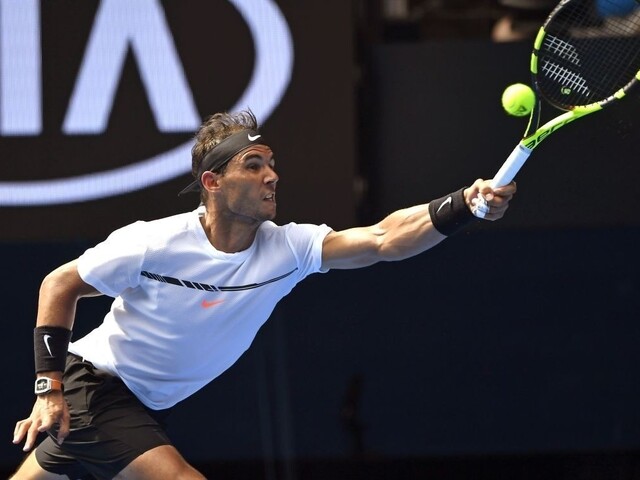 Nadal zmietol na Australian Open z kurtu Baghdatisa