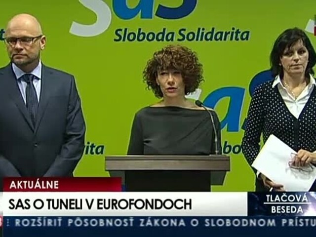 TB R. Sulíka, L. Nicholsonovej a R. Kaščákovej o tuneli v eurofondoch