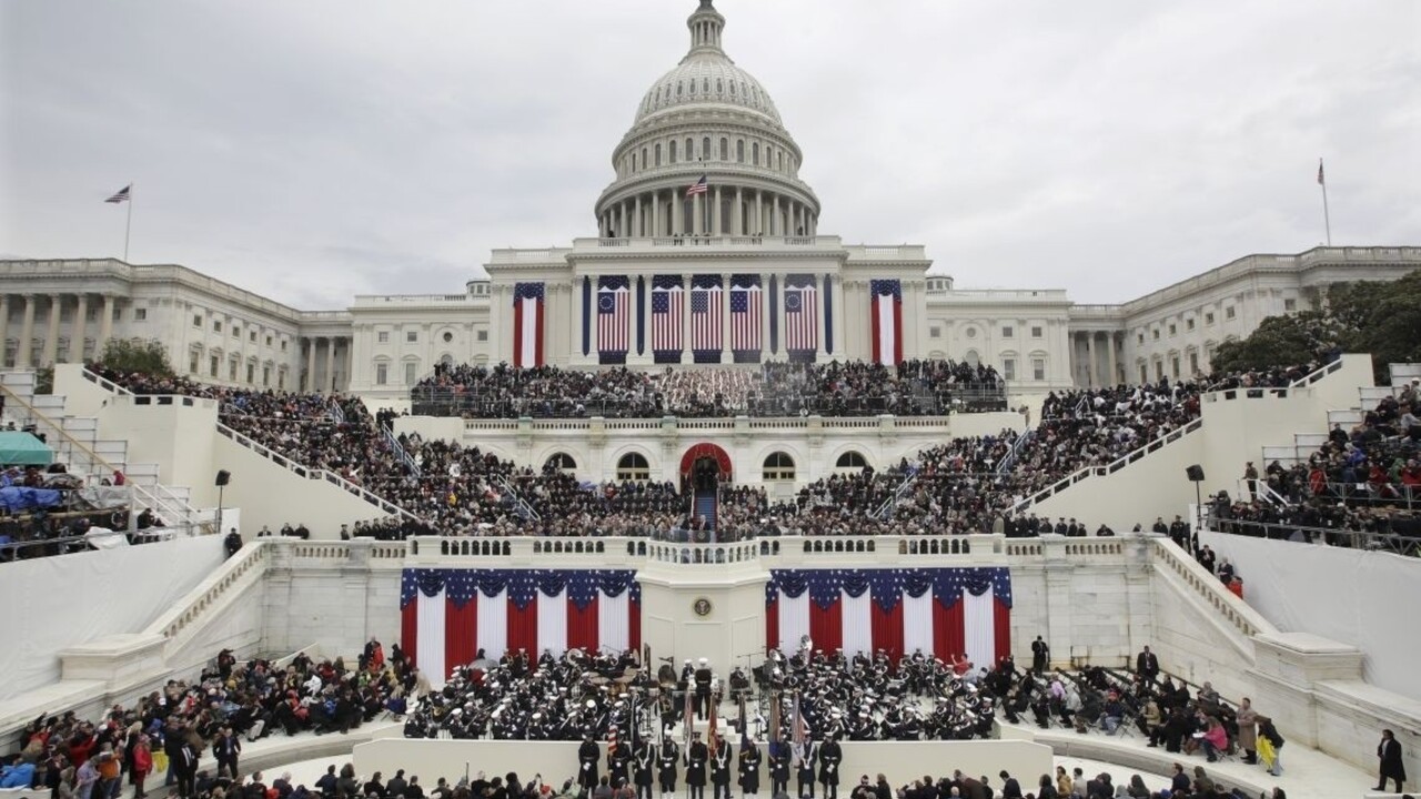 Fotogaléria: Amerika je prvoradá, Trump zložil sľub počas veľkolepej inaugurácie