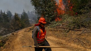 Čiľania bojujú s lesnými požiarmi, krajina požiadala o pomoc